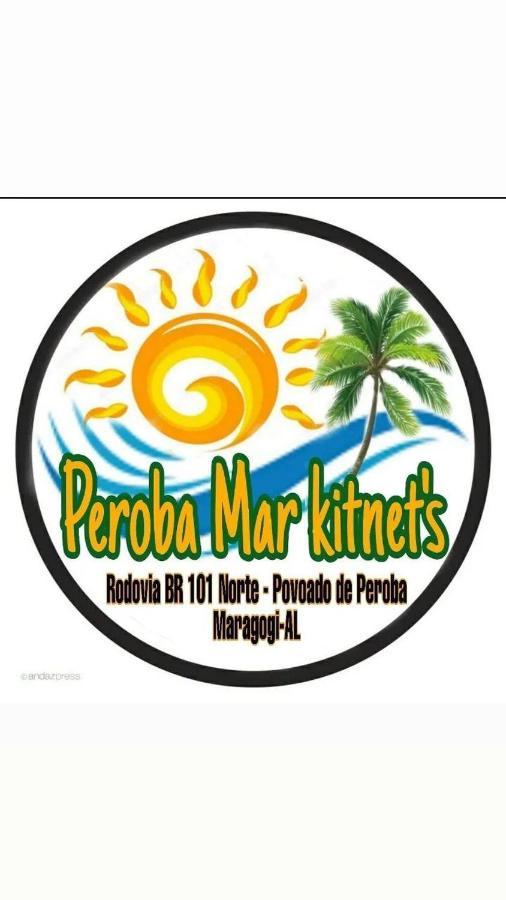 ホテル Peroba Mar Kitnets マラゴージ エクステリア 写真