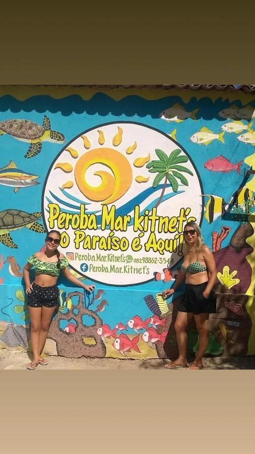 ホテル Peroba Mar Kitnets マラゴージ エクステリア 写真